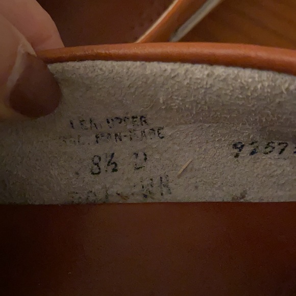 Dooney and Bourke Beautiful vintage pebbles leather loafers - size 8.5 - Picture 7 of 10